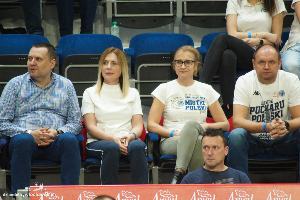 Kibice na meczu Anwil vs Sporting