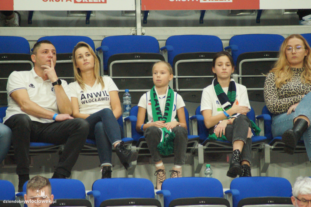 Kibice na meczu Anwil vs Sporting