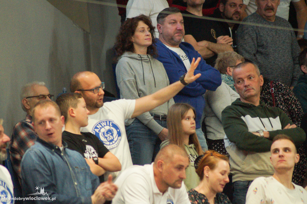 Kibice na meczu Anwil vs Sporting