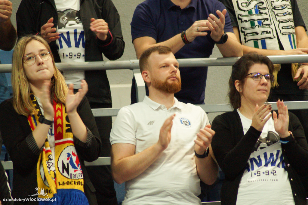Kibice na meczu Anwil vs Sporting