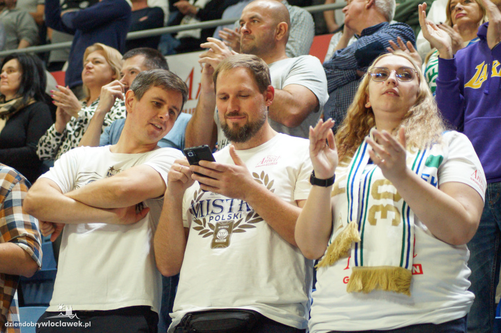 Kibice na meczu Anwil vs Sporting