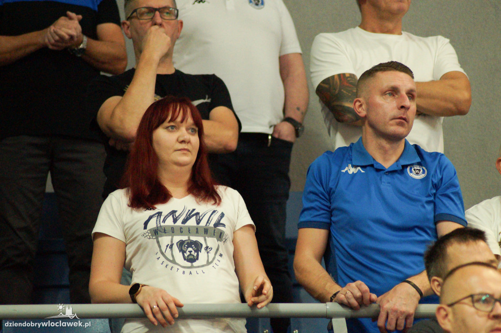 Kibice na meczu Anwil vs Sporting