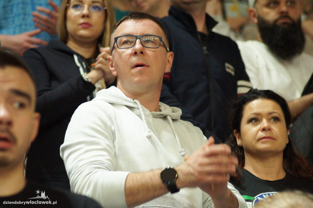 Kibice na meczu Anwil vs Sporting
