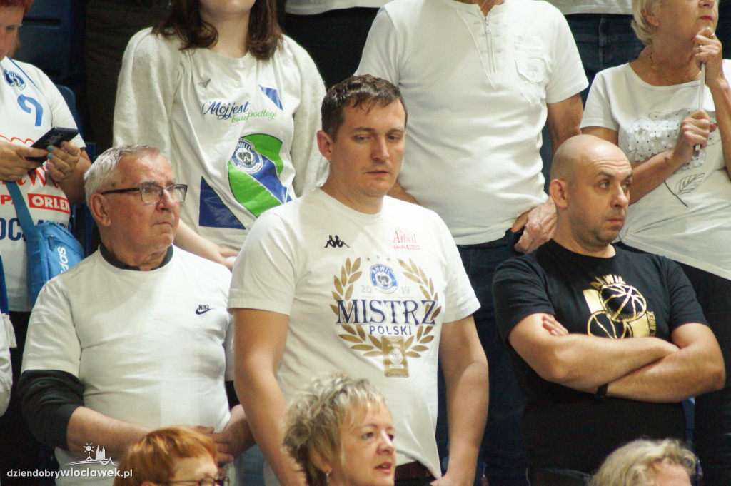 Kibice na meczu Anwil vs Sporting