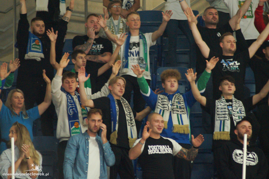 Kibice na meczu Anwil vs Sporting