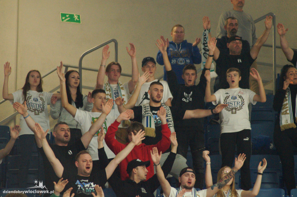 Kibice na meczu Anwil vs Sporting