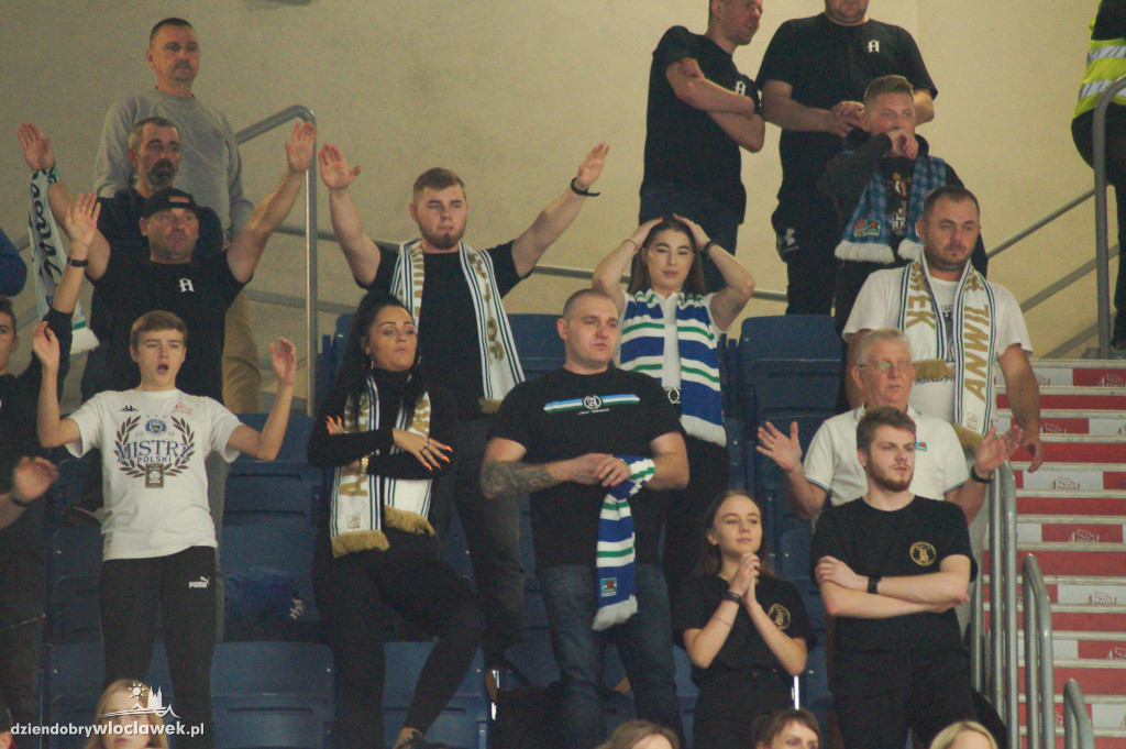 Kibice na meczu Anwil vs Sporting