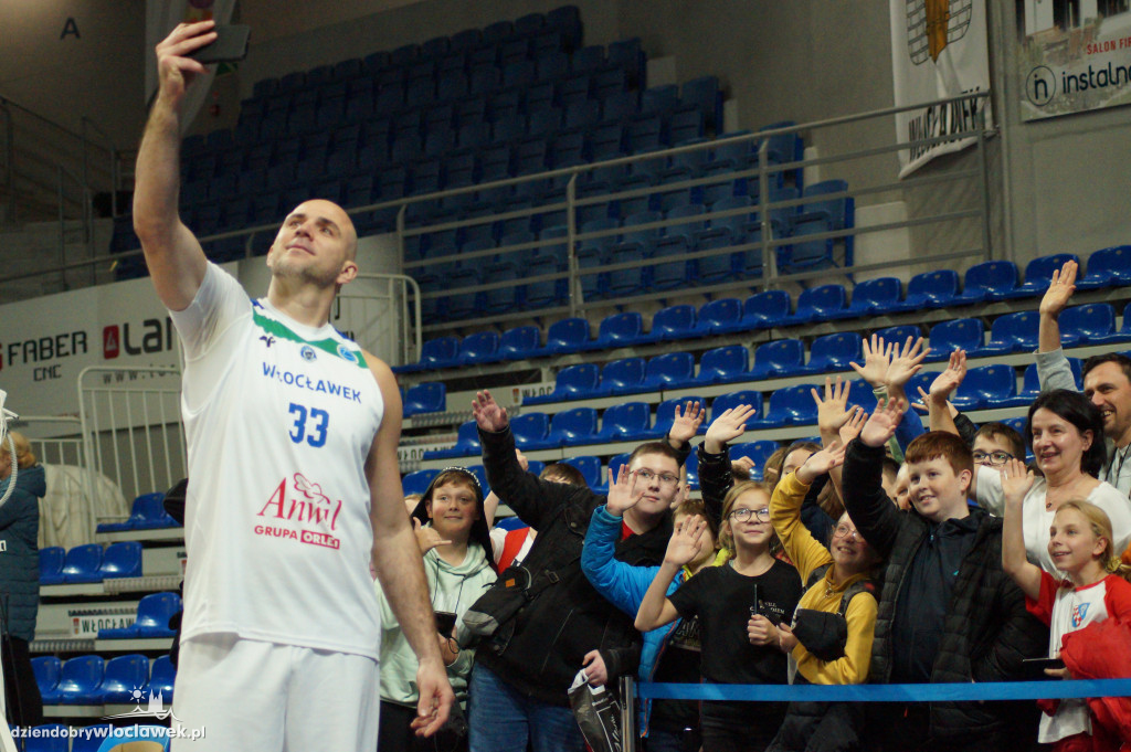 Kibice na meczu Anwil vs Sporting