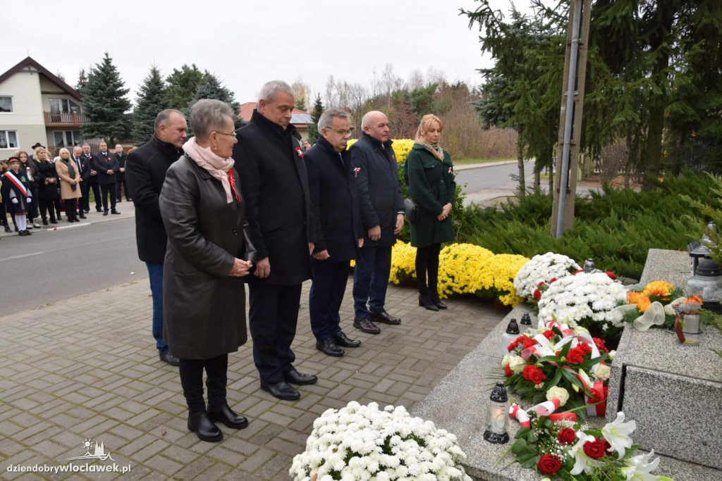 Uroczystości 11 listopada w Gminie Włocławek