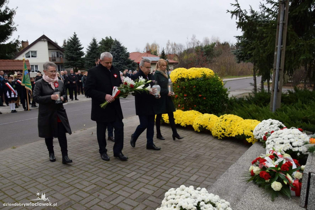 Uroczystości 11 listopada w Gminie Włocławek