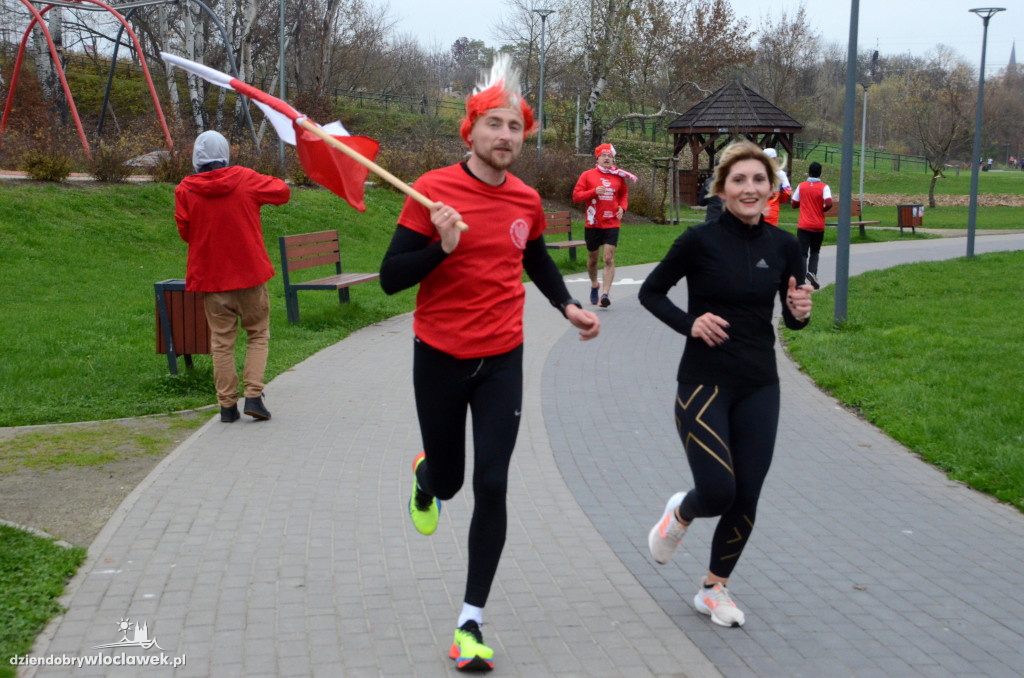 Biało-czerwony parkrun na Słodowie