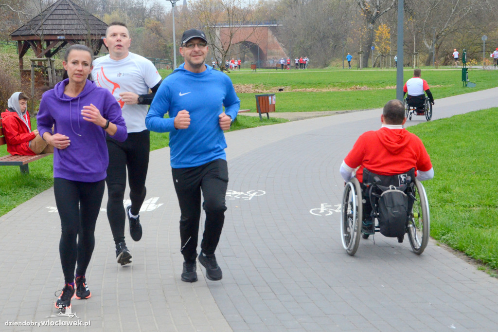 Biało-czerwony parkrun na Słodowie
