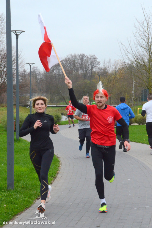 Biało-czerwony parkrun na Słodowie