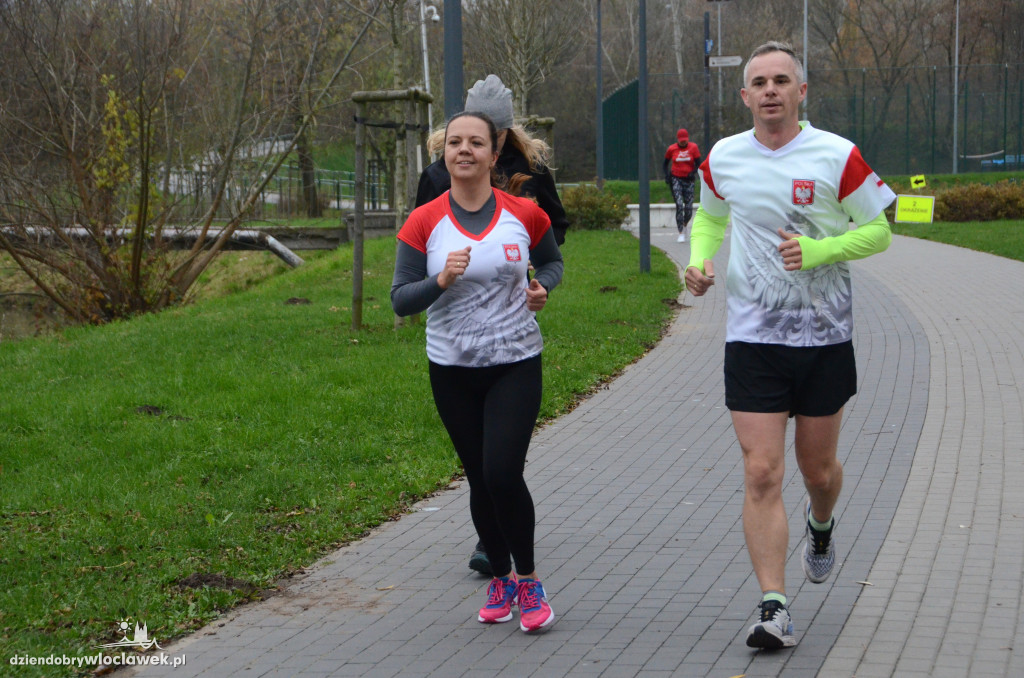 Biało-czerwony parkrun na Słodowie