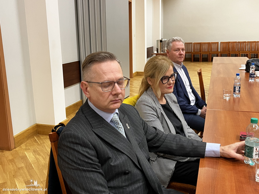 Wręczenie podziękowań za pomoc Ukrainie