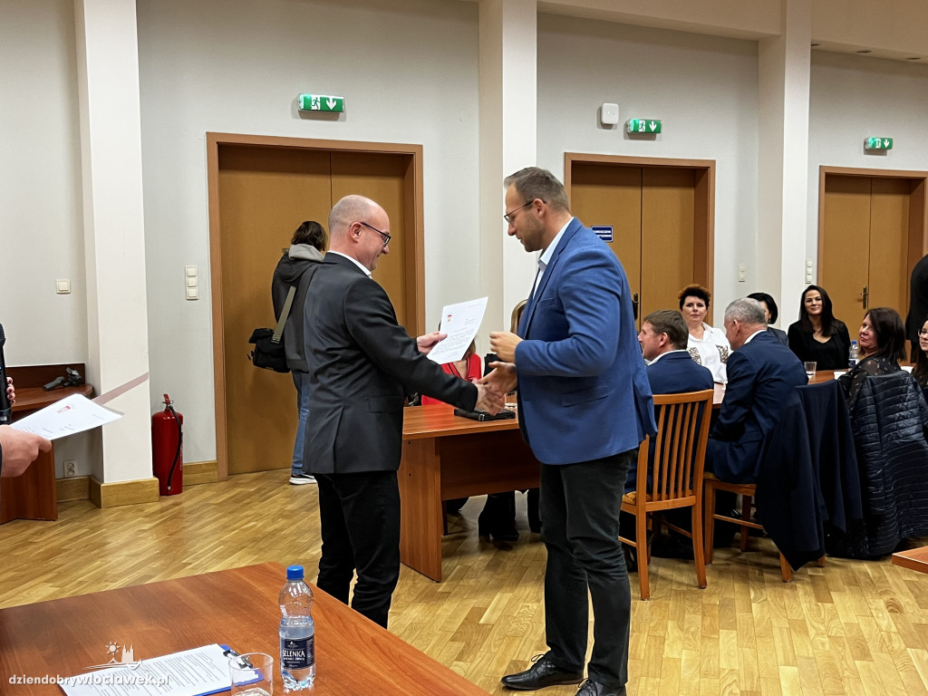 Wręczenie podziękowań za pomoc Ukrainie