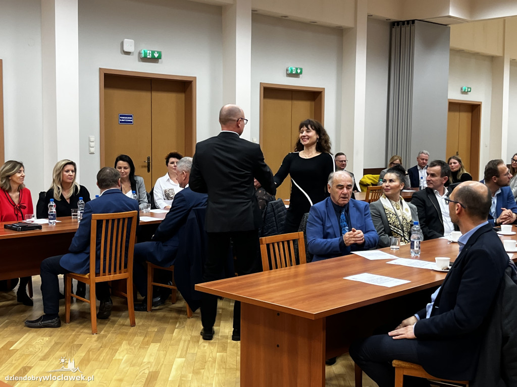Wręczenie podziękowań za pomoc Ukrainie