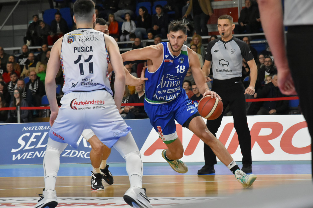 Twarde Pierniki Toruń vs Anwil Włocławek [74:84]