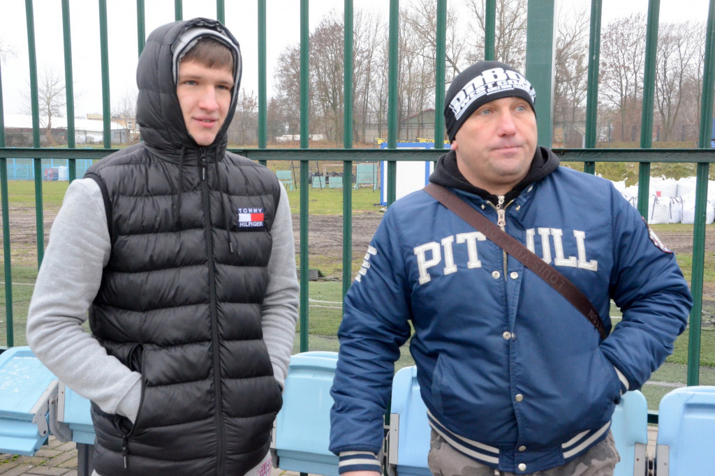 Kibice na derbach Włocławka