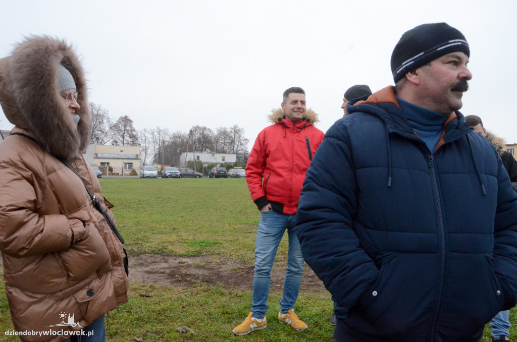 Kibice na derbach Włocławka