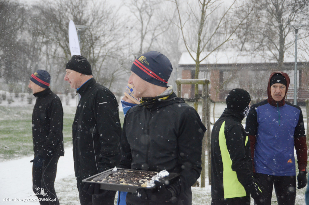 Śnieżny parkrun na Słodowie