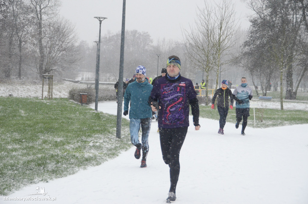 Śnieżny parkrun na Słodowie