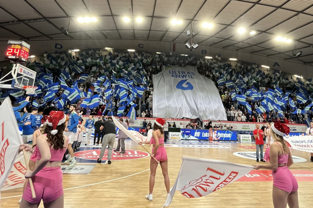 Kibice na meczu Anwil vs Start