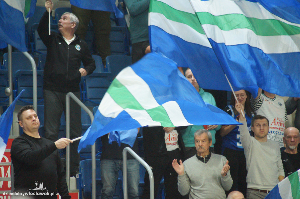 Kibice na meczu Anwil vs Start