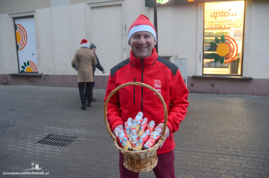Radni PO rozdawali czekoladowe mikołaje