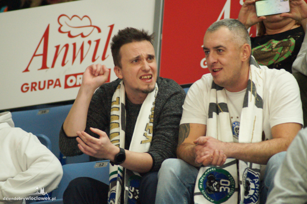 Kibice na meczu Anwil Włocławek Keravnos BC