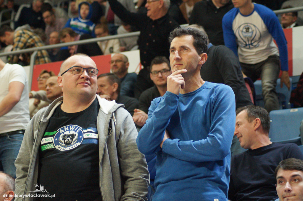 Kibice na meczu Anwil Włocławek Keravnos BC