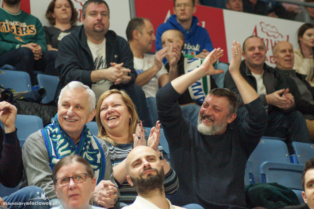 Kibice na meczu Anwil Włocławek Keravnos BC