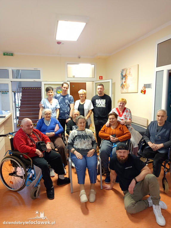 Barber w DPS przy Żeromskiego we Włocławku