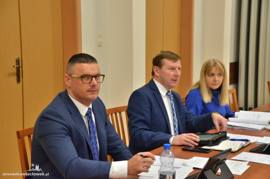 Radni na LVII sesji Rady Miasta Włocławek