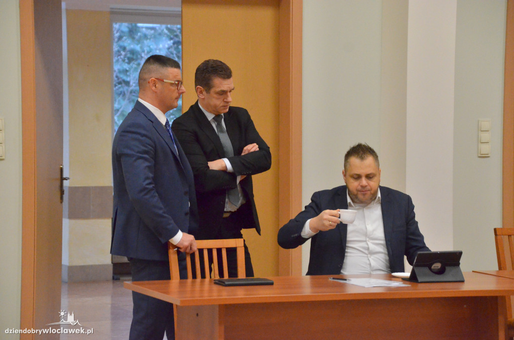 Radni na LVII sesji Rady Miasta Włocławek