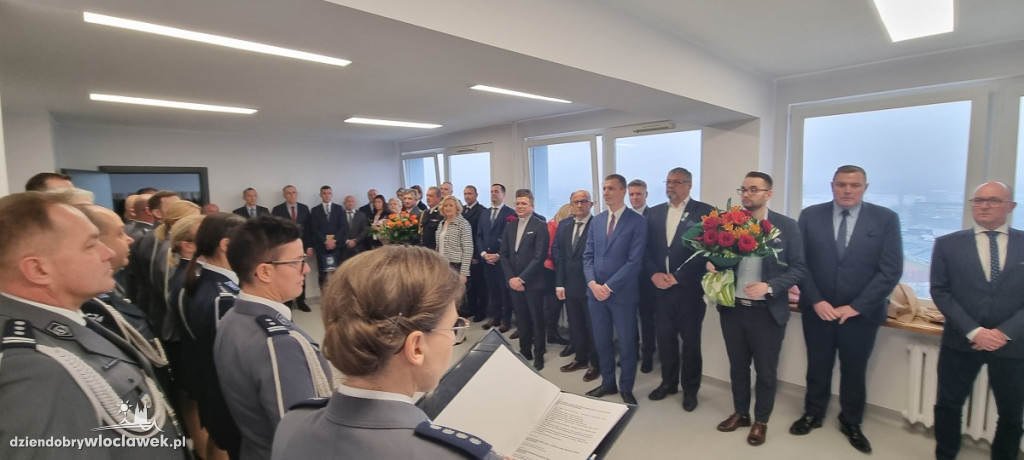 Pożegnanie komendanta miejskiego policji