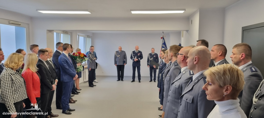 Pożegnanie komendanta miejskiego policji