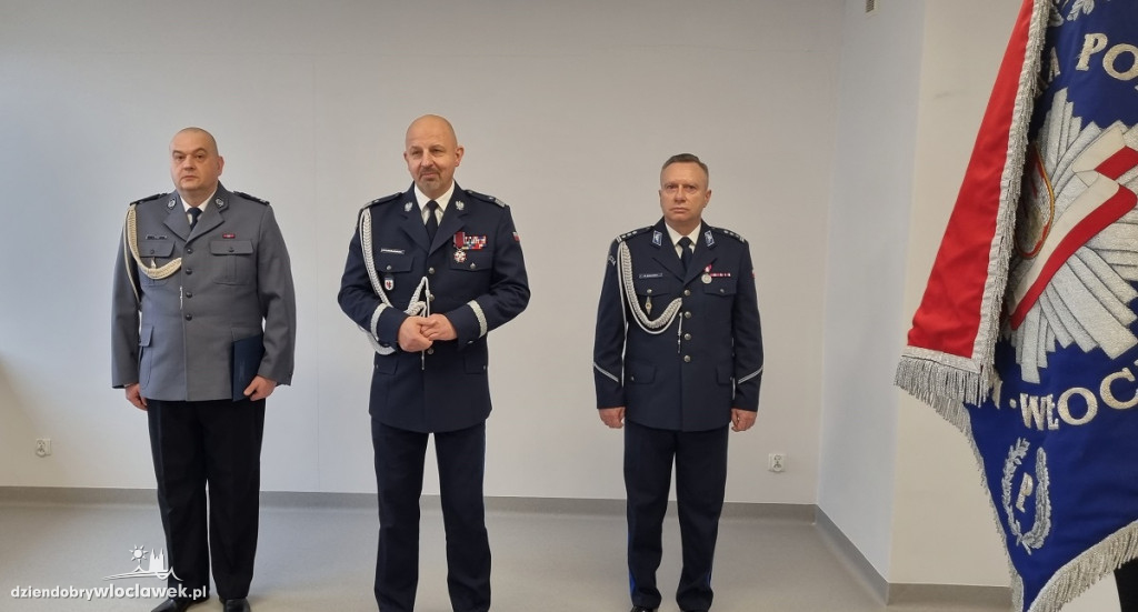 Pożegnanie komendanta miejskiego policji