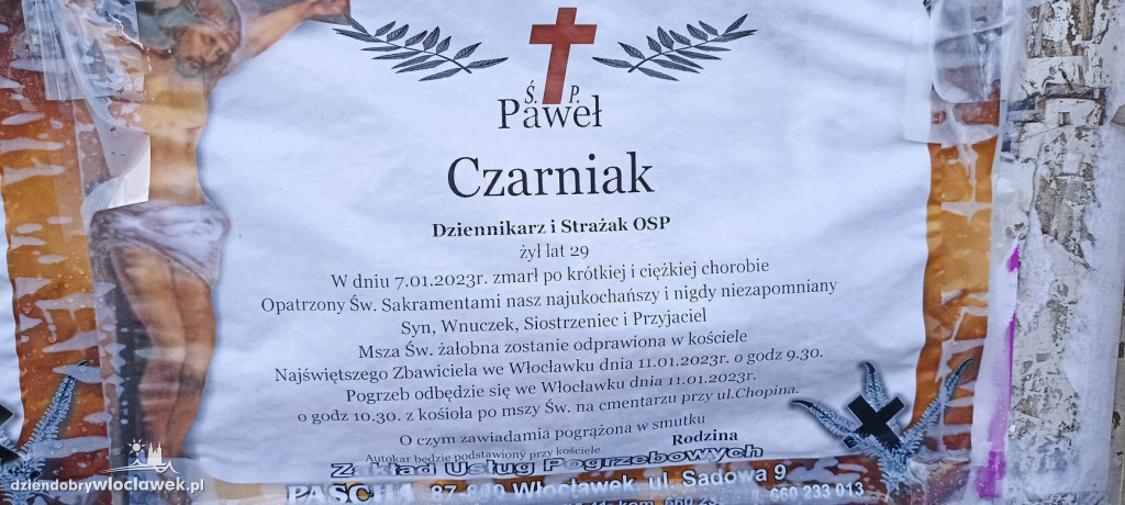 Pogrzeb Pawła Czarniaka