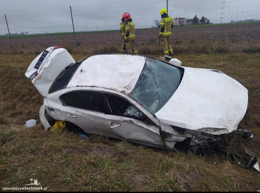 Wypadek na A1 pod Włocławkiem