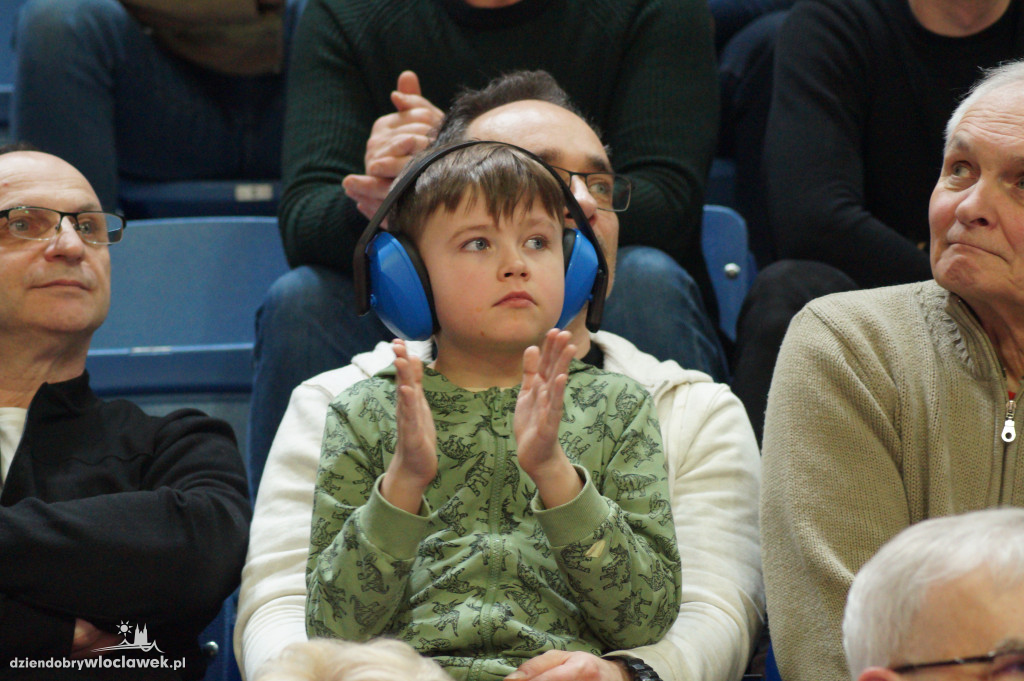Kibice na meczu Anwil vs Sokół