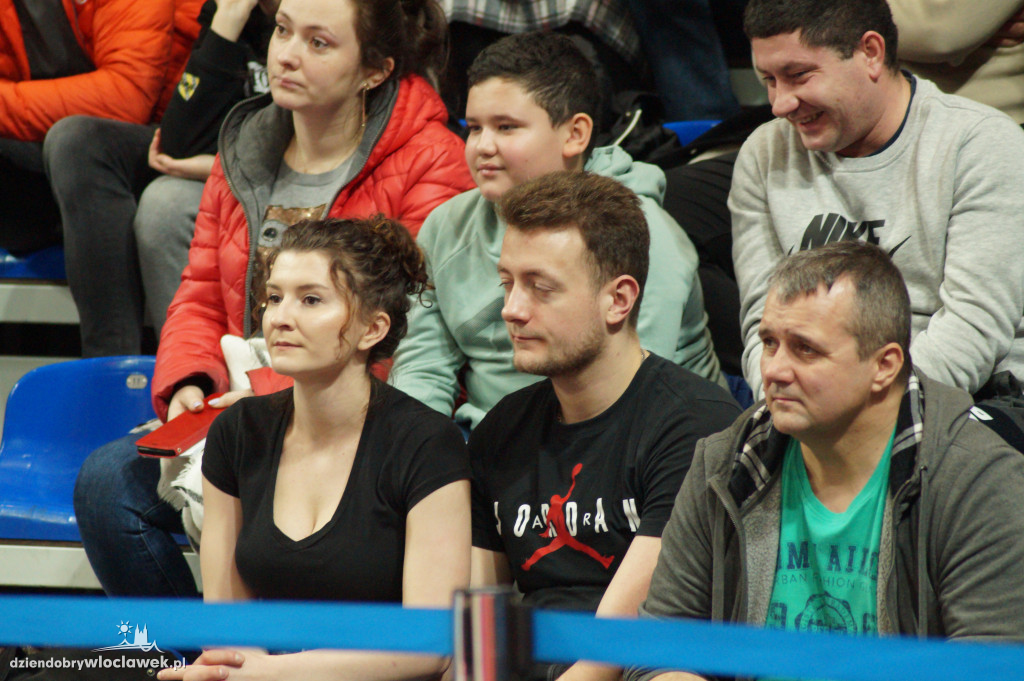 Kibice na meczu Anwil vs Sokół