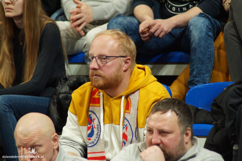 Kibice na meczu Anwil vs Sokół