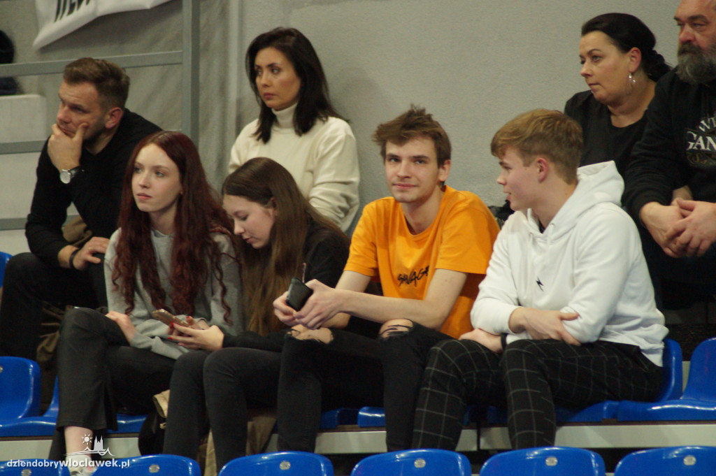 Kibice na meczu Anwil vs Sokół