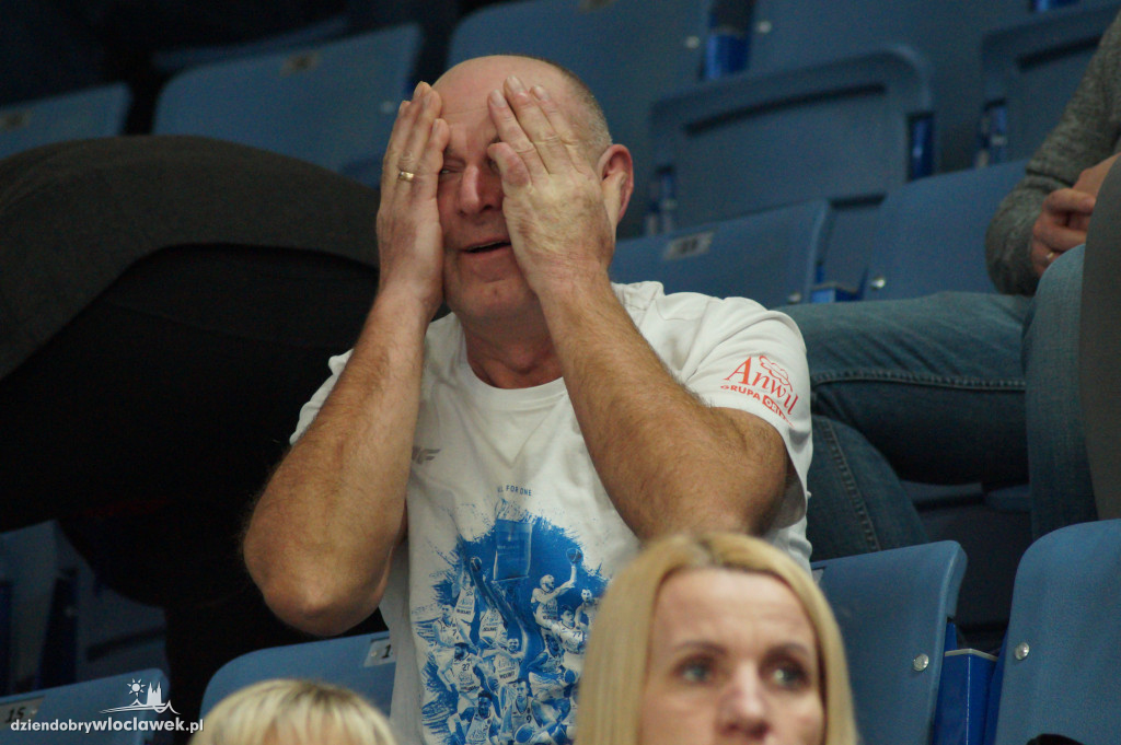 Kibice na meczu Anwil vs Sokół