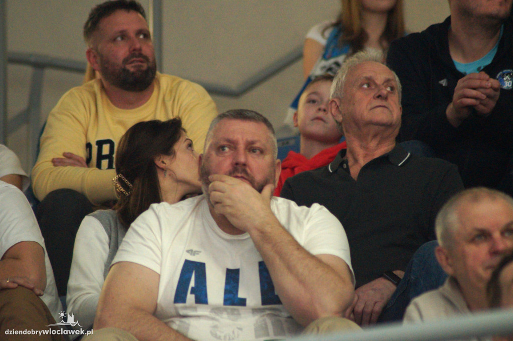 Kibice na meczu Anwil vs Sokół
