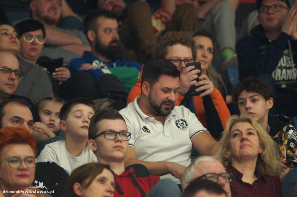 Kibice na meczu Anwil vs Sokół