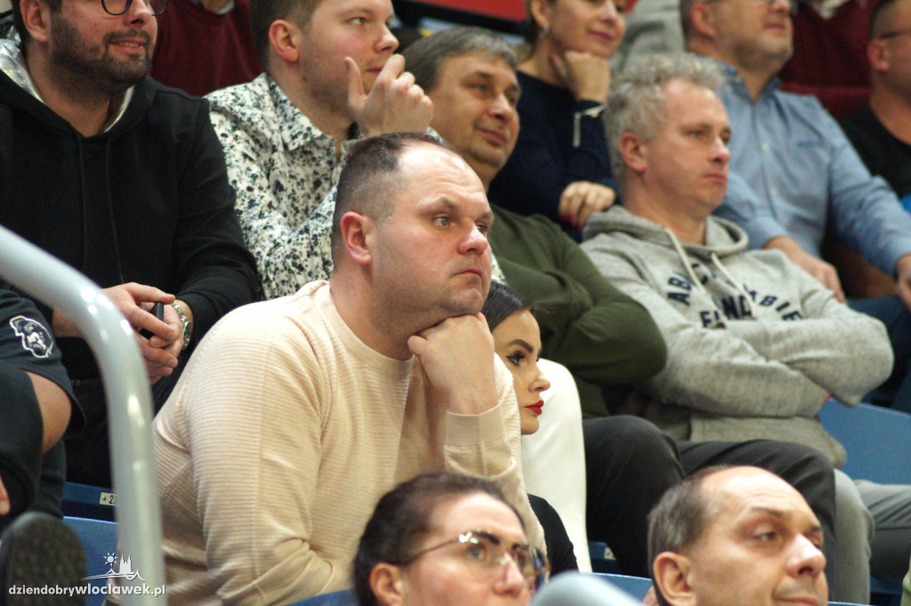 Kibice na meczu Anwil vs Sokół