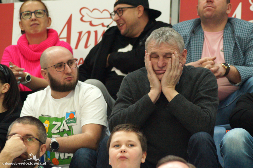 Kibice na meczu Anwil vs Sokół