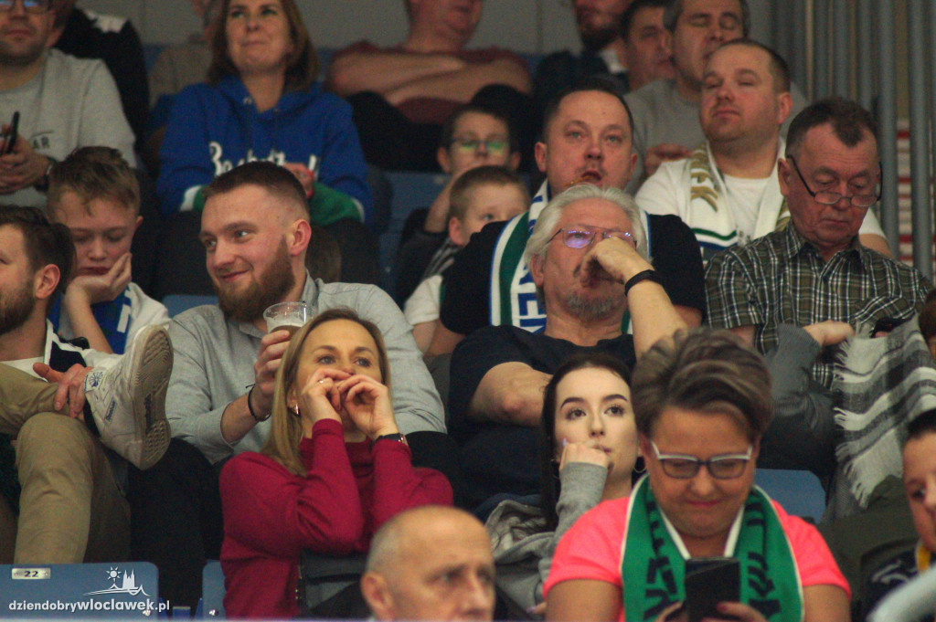 Kibice na meczu Anwil vs Sokół